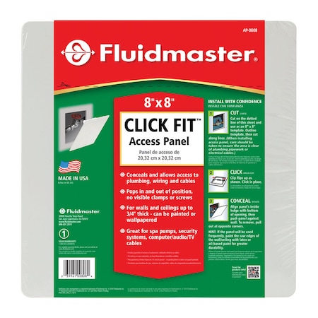 Fluidmaster Fluidmaster Click Fit Access Panel AP-0808